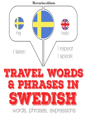 cover image of Travel words and phrases in Swedish
